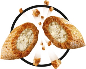 Un extérieur croustillant et un cœur tendre