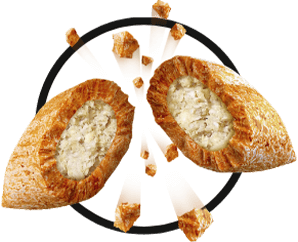 Un extérieur croustillant et un cœur tendre